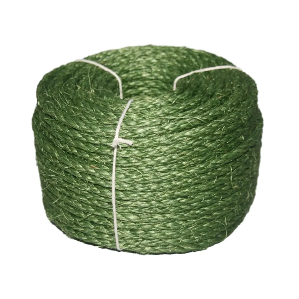 Corda Di Sisal Naturale 40m Per Gatti - Diametro 6mm Per Tiragraffi