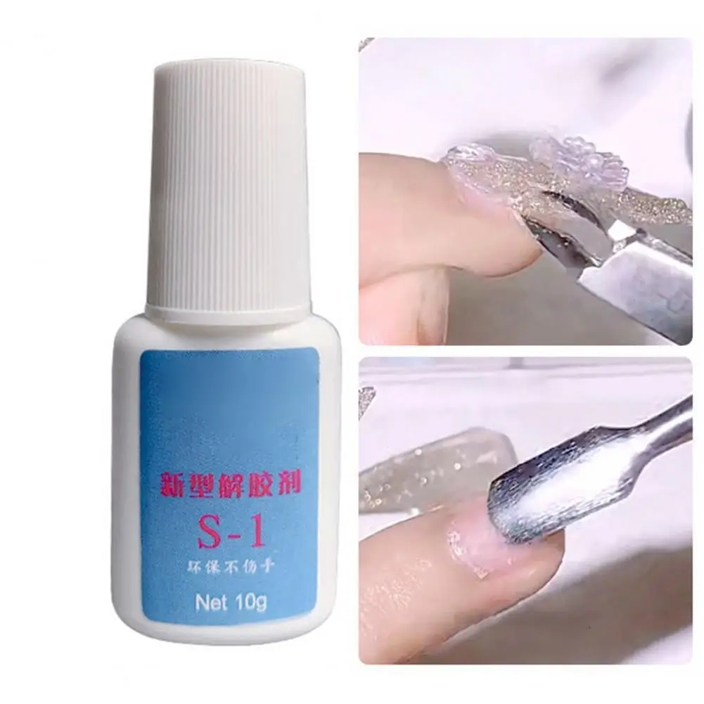 

10g Useful Portable Fast Penetration Magic Remover Nail Clean Liquid for Manicurist Nail Art Primer Nail Polish Remover