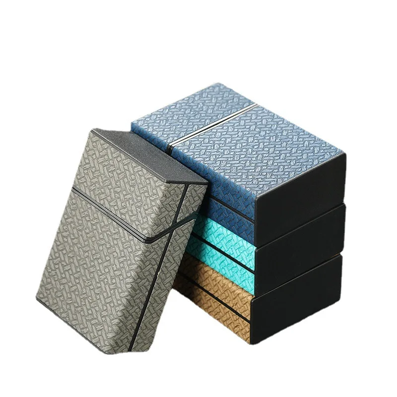 Fashion Cigarette Case Portable Tabaco Storage Box Smoking Accessories Gift for Smoker 6