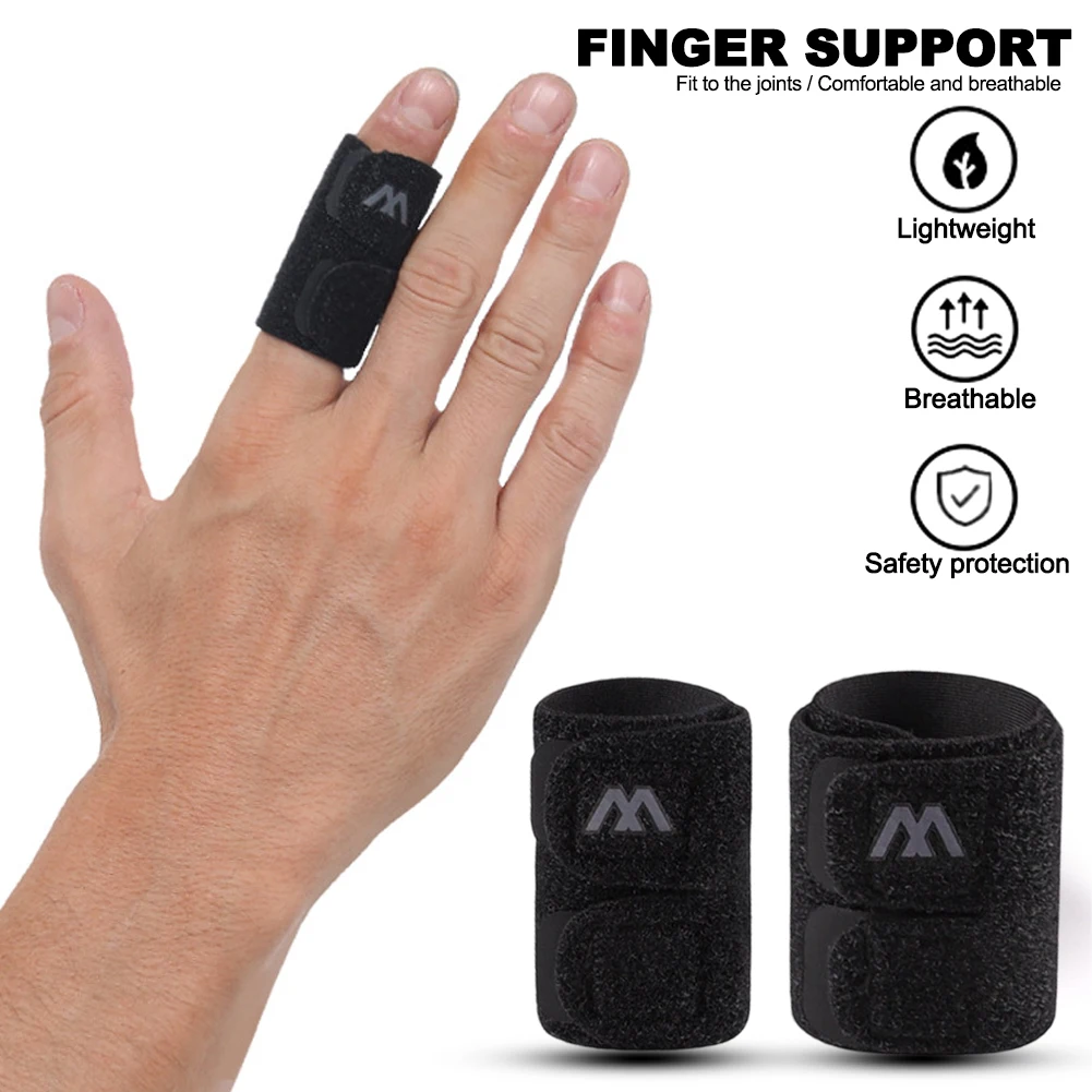 Fashion Sports Finger protectors Volleyball Basketball Support Protector Finger Protective Gear Guard Bandage Pain Relief Sport