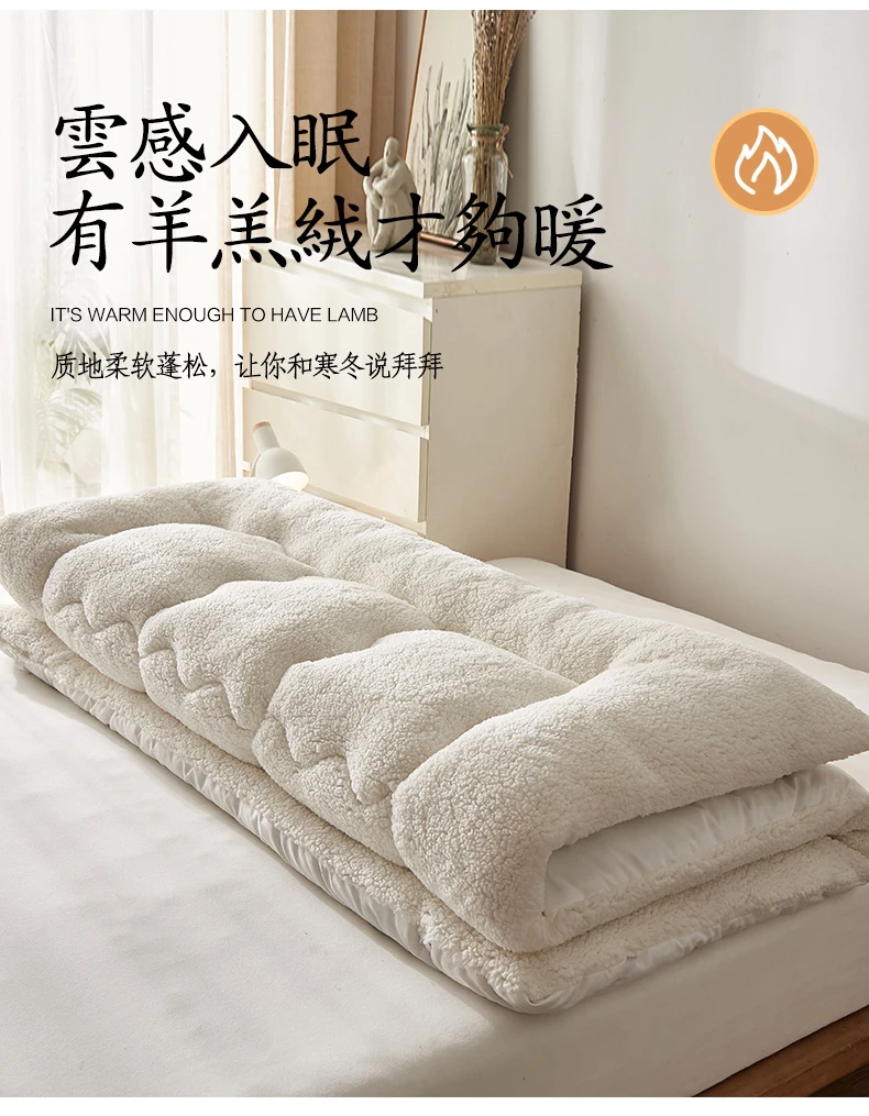 Description Picture 3 of itemDropshipping Customizable Size Mattress Soft Mattress Home Tatami Mat Was The Floor Mat Student ZHA14-13599