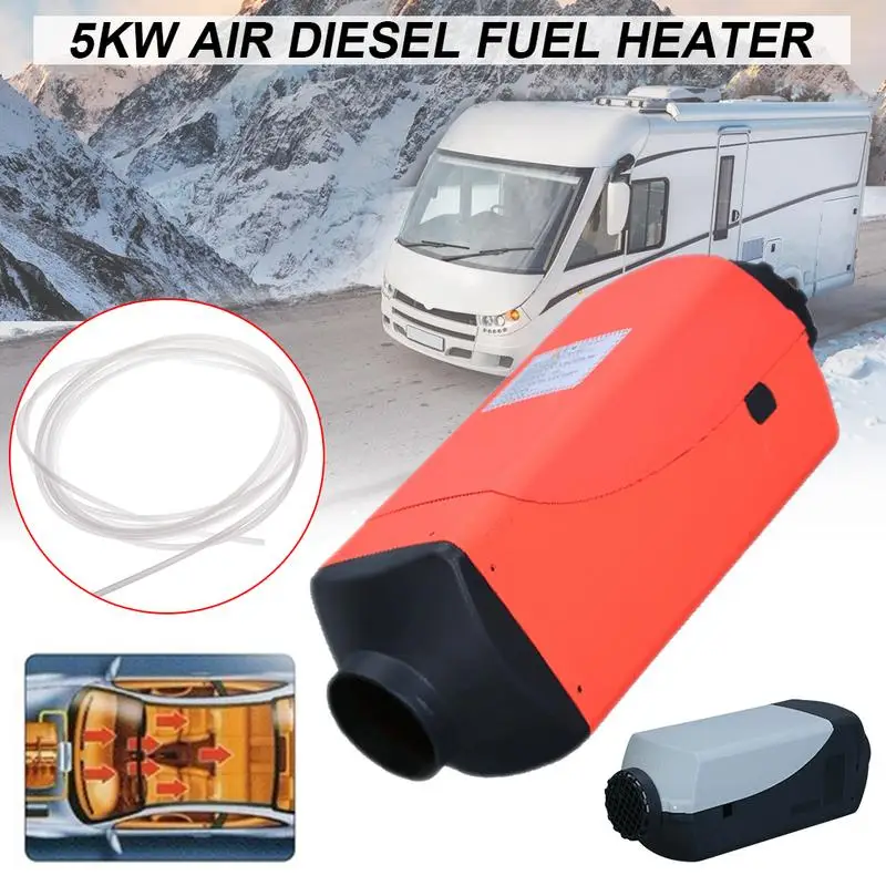 

Parking Heater 5KW Car Air Diesels Heater 10L Tank Air Heater Muffler Diesels Parking Heaters With Thermostat Monitor & Remote