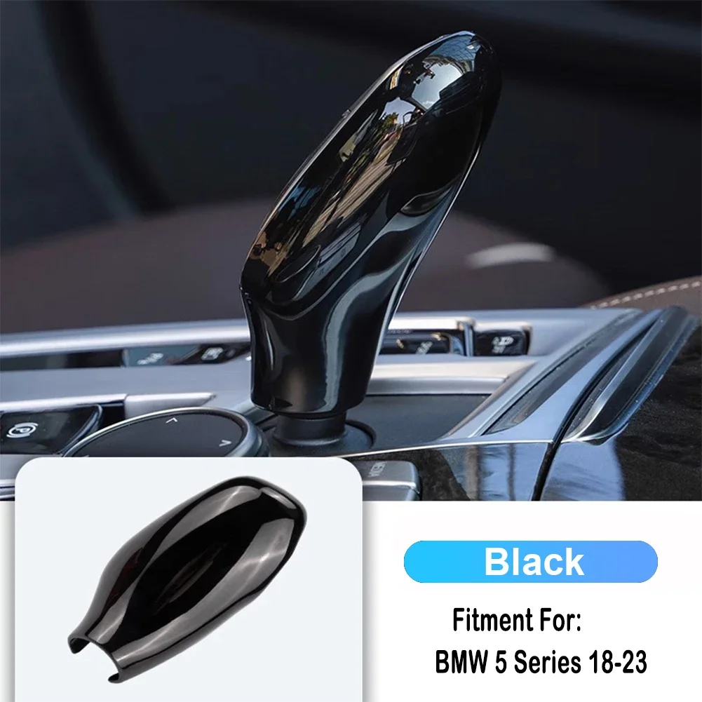 Left Hand Drive Black Red Gear Shift Knob Trim Cover