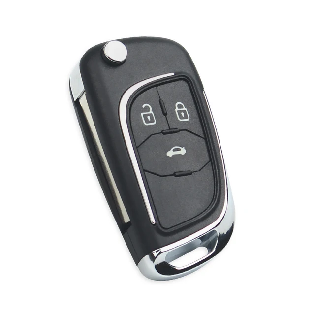 Keyyou ปุ่มกด2/3/4/5พับได้รีโมทอัจฉริยะ315MHz/433MHz ชิป ID46สำหรับ Chevrolet Cruze orland MALIBU Aveo Spark Sail 3