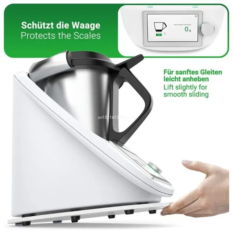 Thermomix TM5 TM6 스탠드 믹서 무버 쿠커 커피 메이커 슬라이딩 매트, 이동 주방 가전 미끄럼 방지 패드, 직송