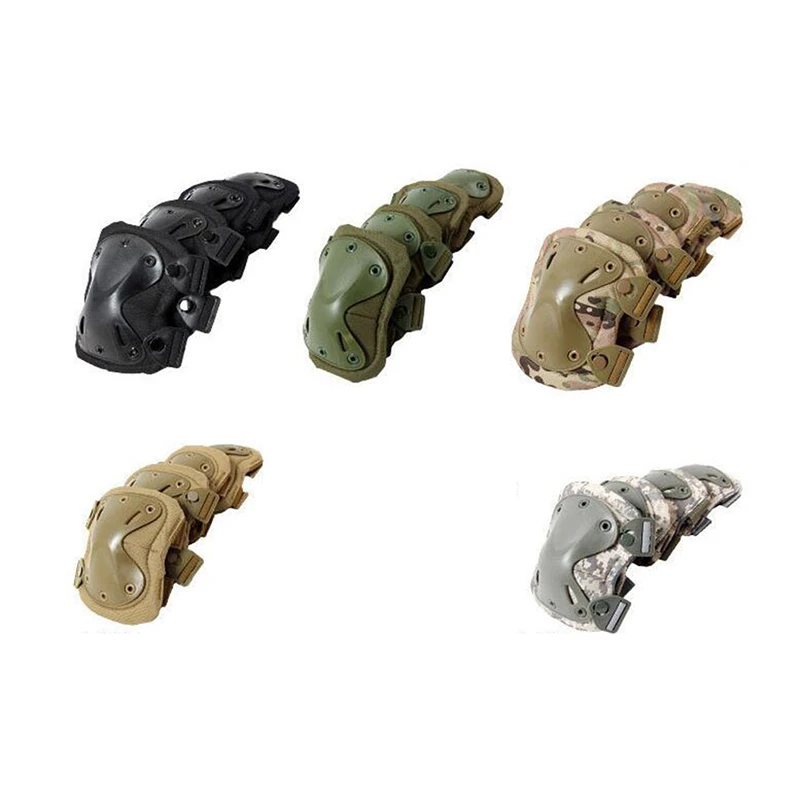 Outdoor Sport Working Hunting Skating Safety Gear Kneecap Knees Tactical Pad Elbow Military Knee Armor Biker Equipment