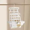 Multifunctional Hanging Pillow Drying Rack Windproof Adjustable Toys Doll Hanger ABS Wardrobe Cushion Storage 2