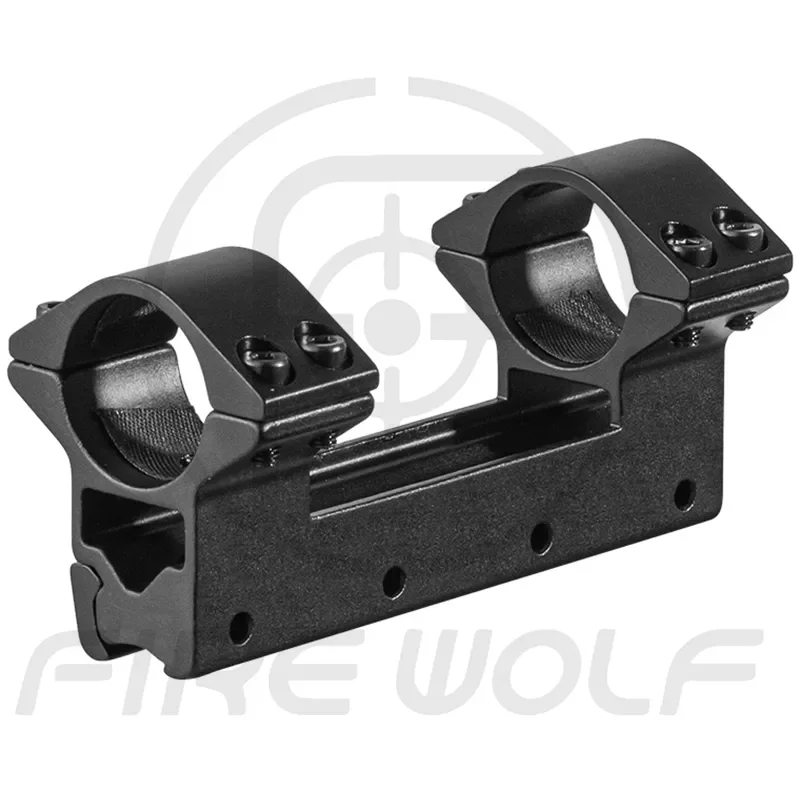 25.4mm One Piece High Profile circular Dovetail Scope Mount Rings Adapter W 11mm Long 100mm