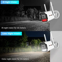 Caméra IP 8MP 4K, caméra de surveillance Wifi, caméra de sécurité extérieure 5MP, CCTV Wi-Fi, caméra vidéo Wi-Fi, caméra étanche CamHi CamHipro IP 5