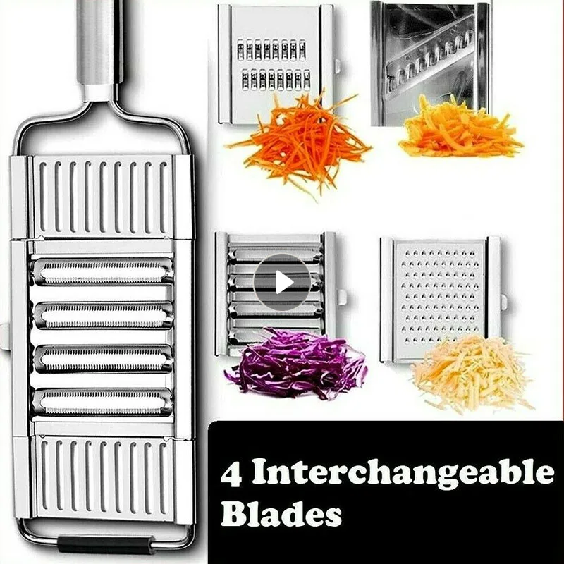 304 Stainless Steel Cabbage Grater Kitchen Stainless Steel - Temu