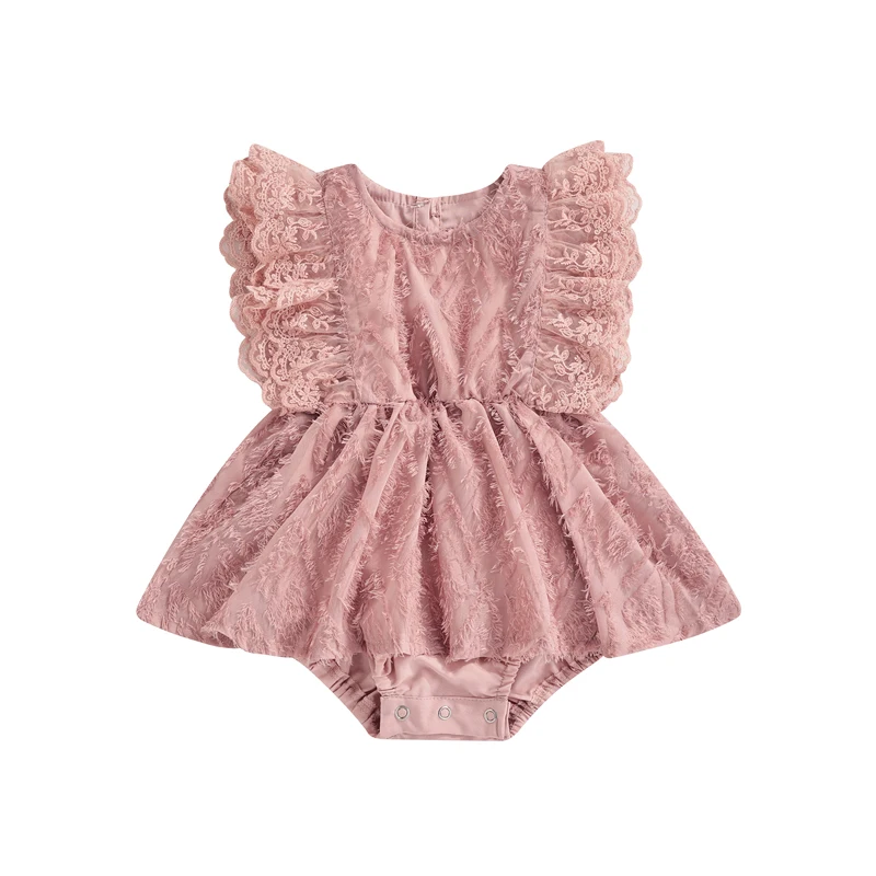 best baby bodysuits Lovely Princess Newborn Baby Girls Summer Rompers Mesh Lace Flower Short Sleeve Feather Rompers Jumpsuits Tulle Skirts Clothes carters baby bodysuits	 Baby Rompers