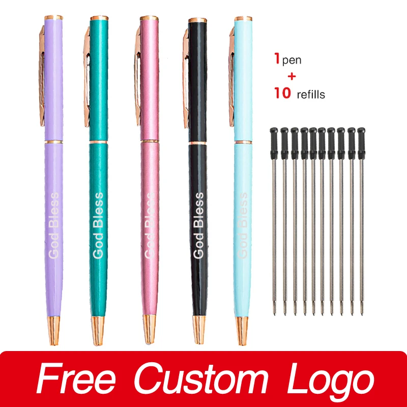 Personalized Custom Pen Metal Office Supplies Metal Ballpoint Pens