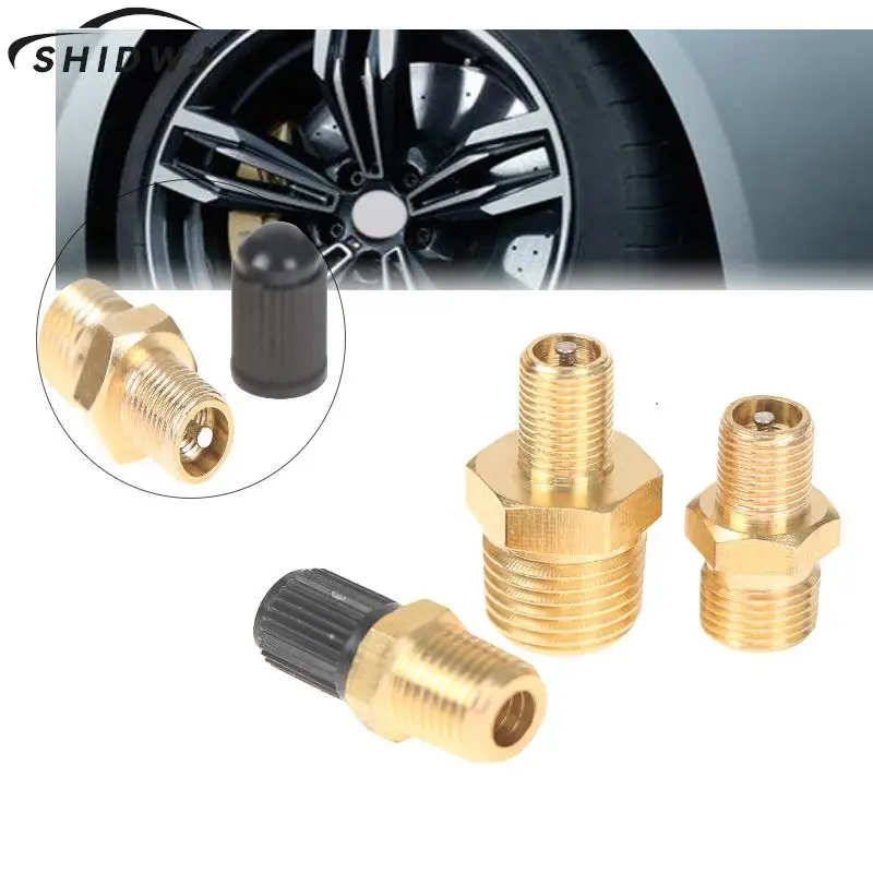 

1/4 NPT 1/8 NPT M10 * 1 Автомобильный фоторемень, винтовой клапан для контроля давления в шинах, медный клапан в шинах