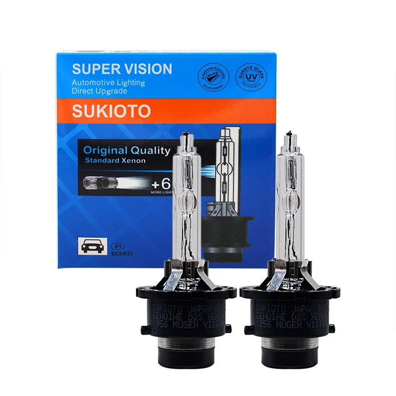最新爆光 LED D2S/D2R D4S/D4R　26000lm35W SUKIOTO 35W Original HID D2 D2R D4S D4R 4300K 5000K 6000K