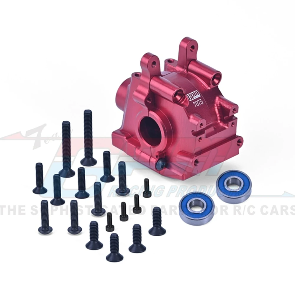 LOSI 1/10 Lasernut U4 Tenacity DB TT Pro RC카 업그레이드 부품용 GPM, 금속 전면 차동 케이스, 기어박스 쉘, LOS232023