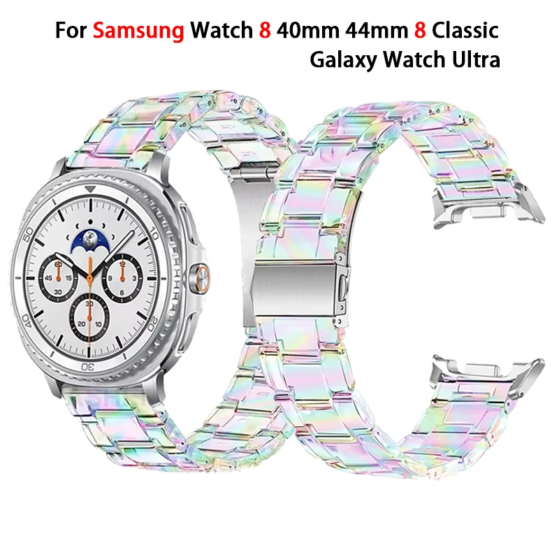 Transparent Folding Buckle Watchband Bracelet