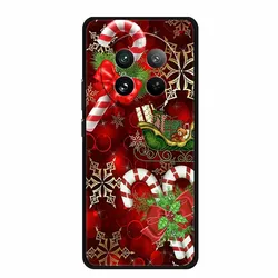 Celebrate the 2024 Holiday Season with Festive Soft Silicone Phone Case - Premium Protective Bumper Cover in TPU Material for - Realme 12 Pro Plus (1)