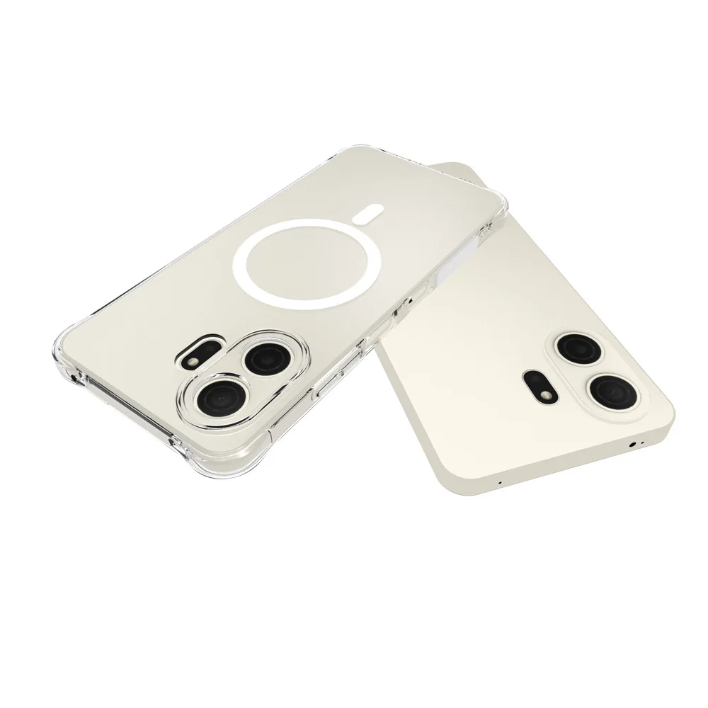 Magsafe Air Cushion Shockproof Silicone TPU Back Cover