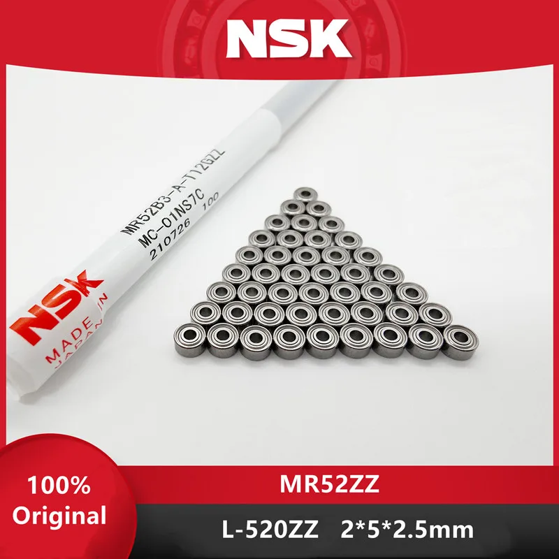 20pcs Original NSK bearing MR52 MR84 MR93 MR104 MR126ZZ MR128 MR148ZZ 681XZZ 623 624 625 626 693 694 695 696 683 684 685 688 608