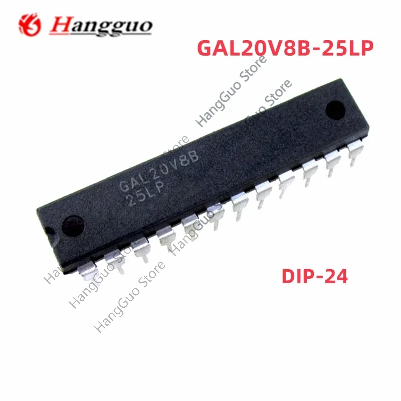10 Teile/los Original GAL20V8B-25LP GAL20V8 GAL20V8B 25LP GAL20V8B-25LPN DIP-24 Beste qualität