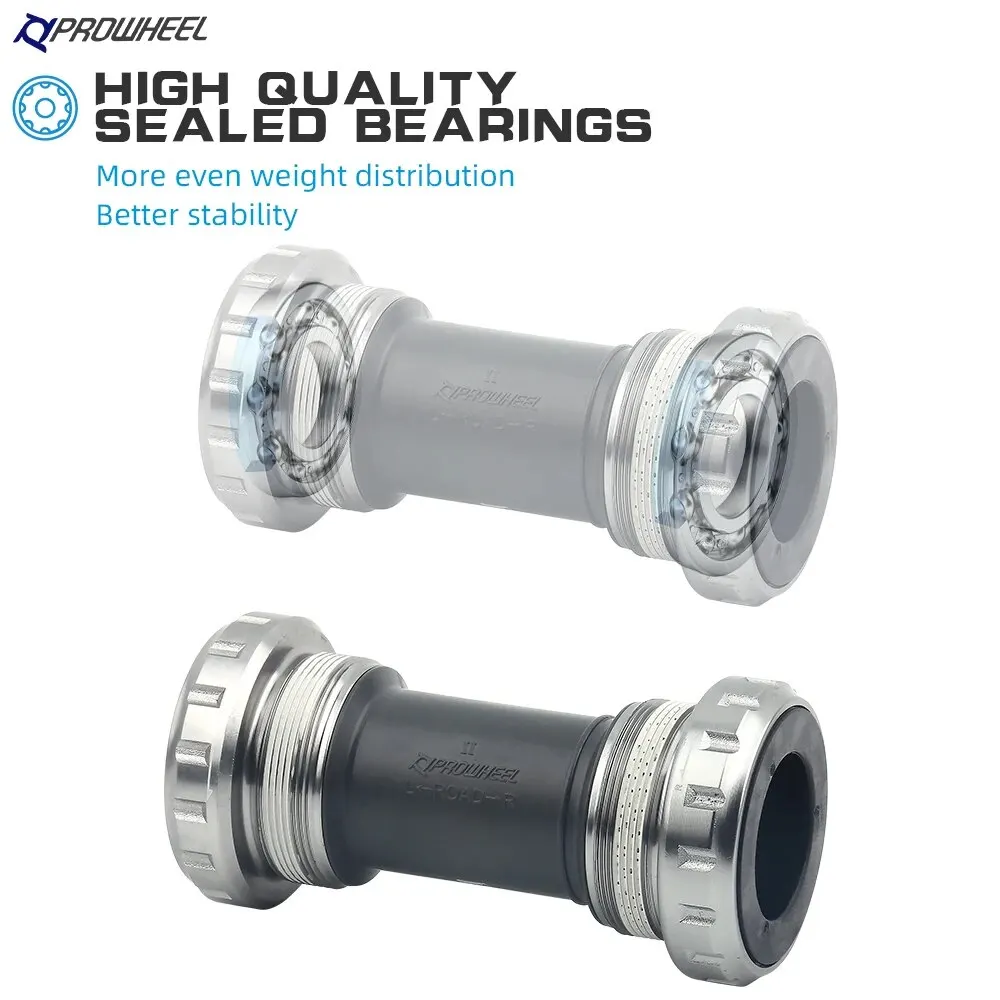 Prowheel Bicycle Central Movement BB73+ Road Bike Bottom Bracket
