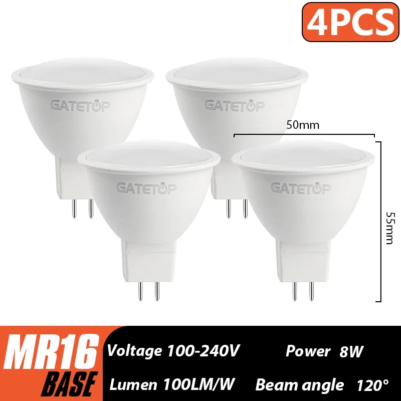 gu5.3 8W 120degree