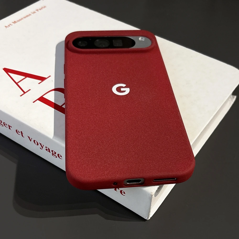 Luxury Matte Solid Color Ultra Slim Shockproof Case with Soft Frosted TPU Cover
