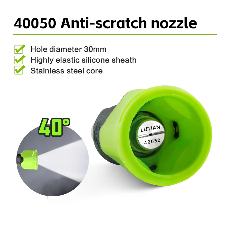 40050 anti-scratch nozzle set high pressure washer nozzle