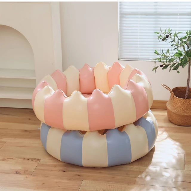 Inflatable Swimming Pool Blow-Up Pool Anti Slip Kids Inflatable Pool Multi-Function Indoor PVC Bathtub for Summer Water Party 5