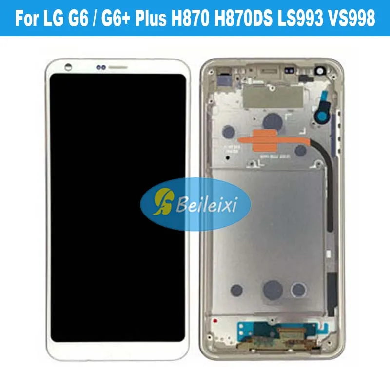 LG Electronics - LG G6 H870DS White SIMフリー LG G6 - Mystic White - LGH870DS | LG PH