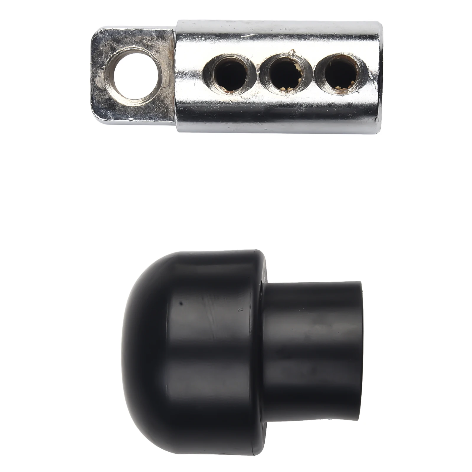 Premium Gym Cable Stopper 5-6mm Cable Connector With Rubber Grip Steel Core Extended Equipment Life Machine Parts Gym Accessory