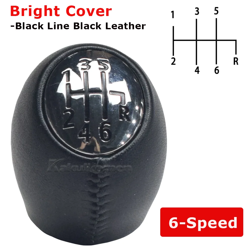 Pommeau Levier De Vitesse 6 Vitesses Compatible Renault Master Laguna Trafic Megane - Chrome Ergonomique