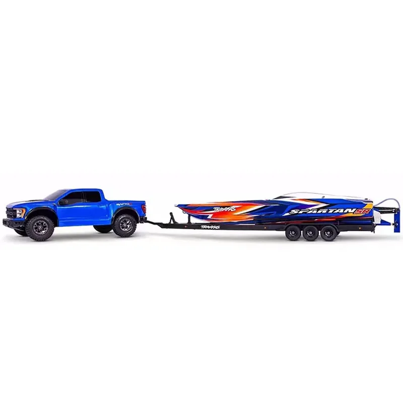 RC Brushless Speedboat Model SPARTAN SR Racing Boat Remote Control Boat Model Speedboat Trailer Toy Gift 1037mm Hull 5