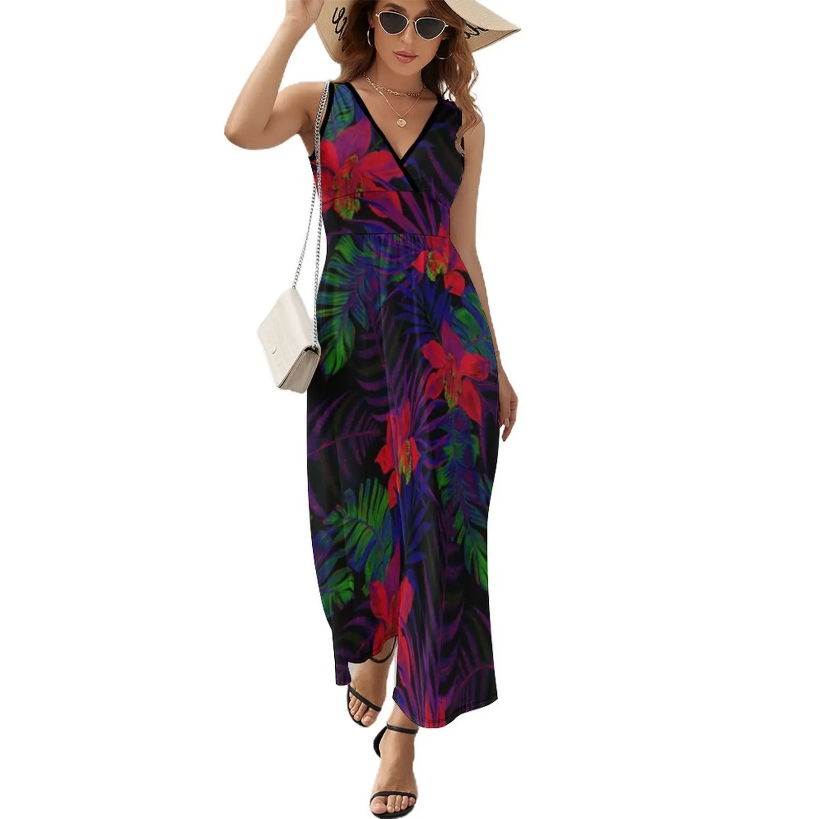 

Its getting intense! Sleeveless Dress dresses for prom purple dress