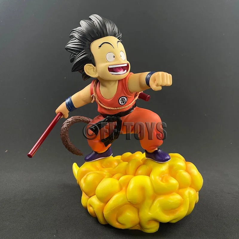 Фигурка Dragon Ball Z, Сон Гоку с облаком, Аниме фигурки супер сайян Сон Гоку ГК, статуя 14 см, ПВХ Коллекционная модель, игрушки в подарок (art.: 3920c2e14172a) - 3920c2e14172a