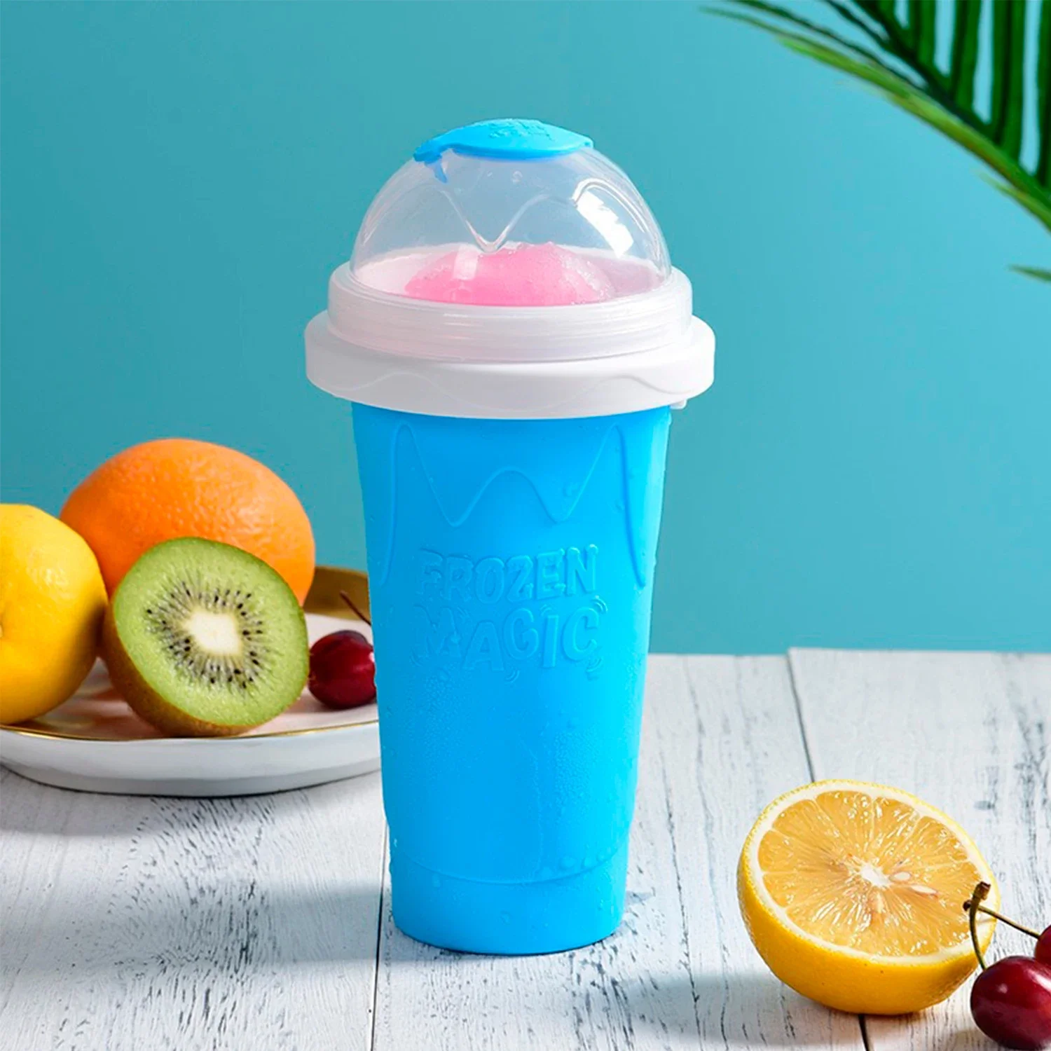 Summer Squeeze Homemade Juice Water Bottle Quick-Frozen Smoothie Sand Cup Pinch Fast Cooling Magic Ice Cream