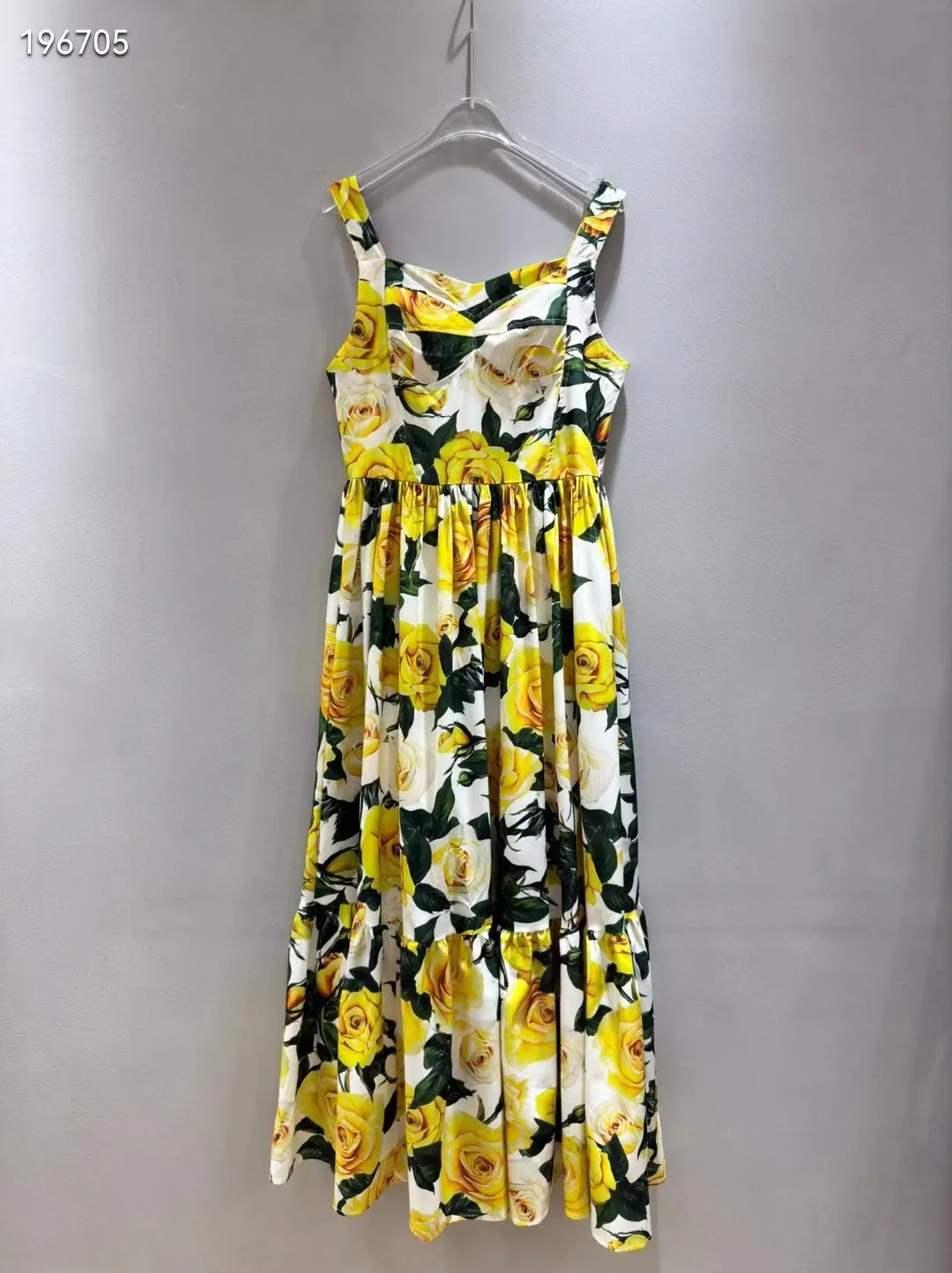 

qs0663 High quality New Fashion Women 2024 spring Dress Luxury European Design party style dress