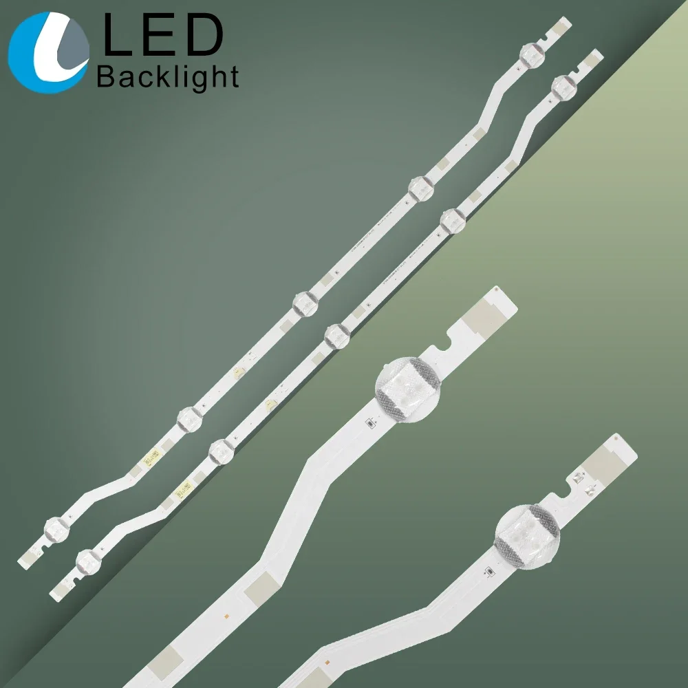 2Pcs 32 ''579Mm Striscia Tv Retroilluminata A Led Per Samsung 32In 5Led Csp V7Dn-320Sm0-R1 Cy-Jm032Aghv1V Muslimexayue32M4000