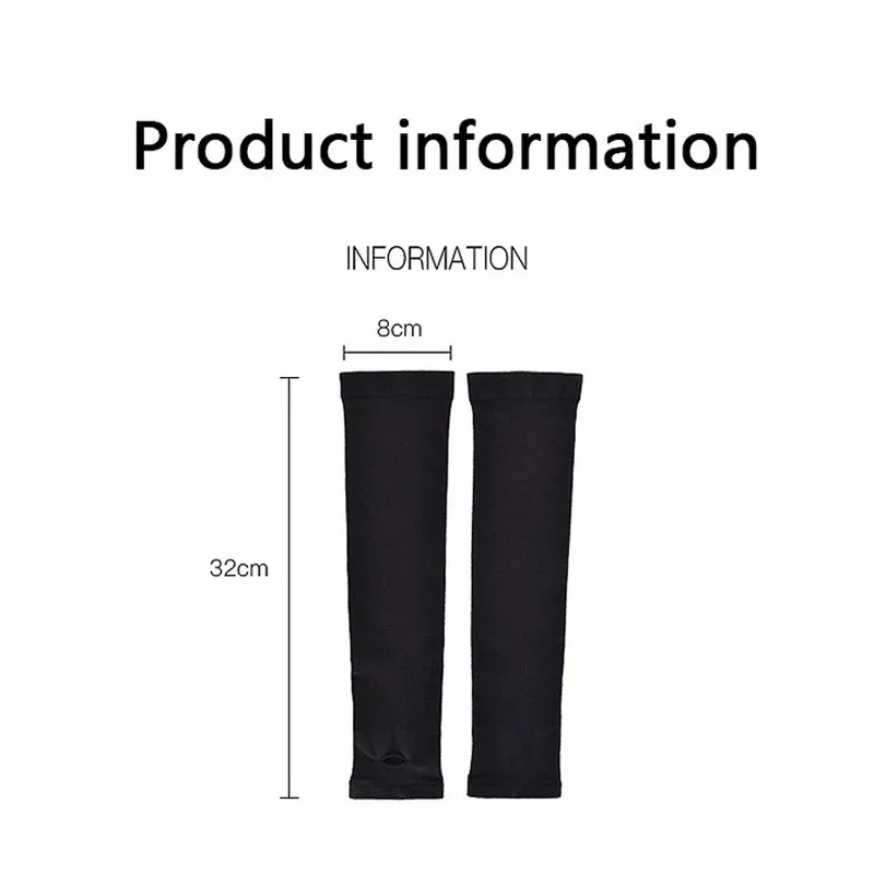 Arm Sleeves Warmers Sports Sleeve Sun UV Protection Cooling For Running Fishing Cycling