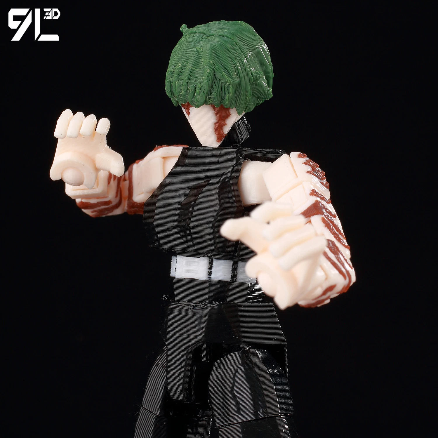 9L3D Multi-Joint Articulated Figure Lucky13 Dummy13 Zen'in Maki
