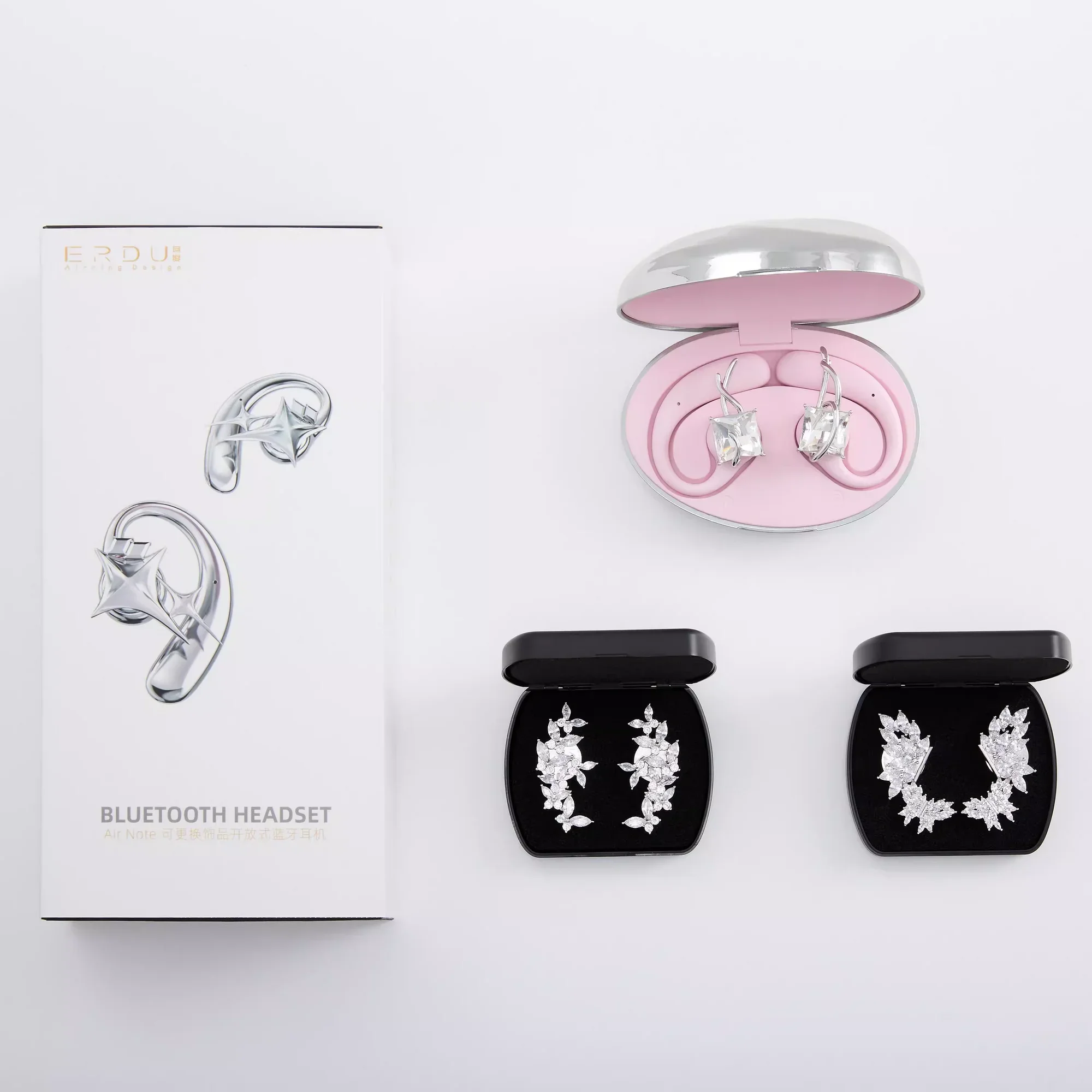 Erdu Ear Hook Earphones Bluetooth Wireless Earbud Custom For Girl