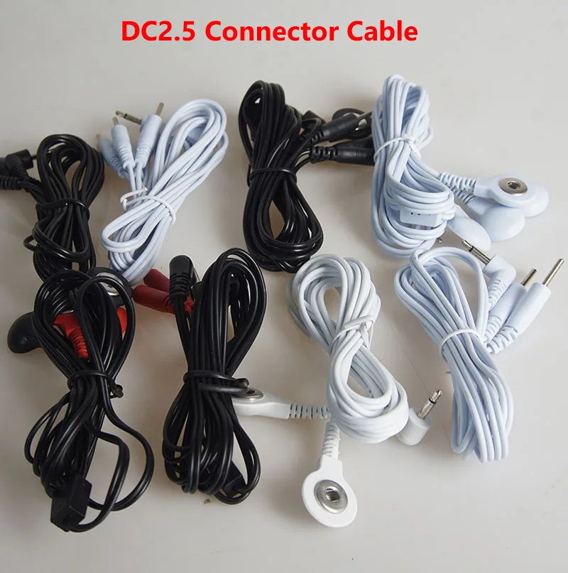 E stim Estim Electrode Lead Wires Electro Shock BDSM Cable Adaptor Electric Sex Toys Electrostimulation Electrostimulator E-stim electro sex toys electric sex toys
