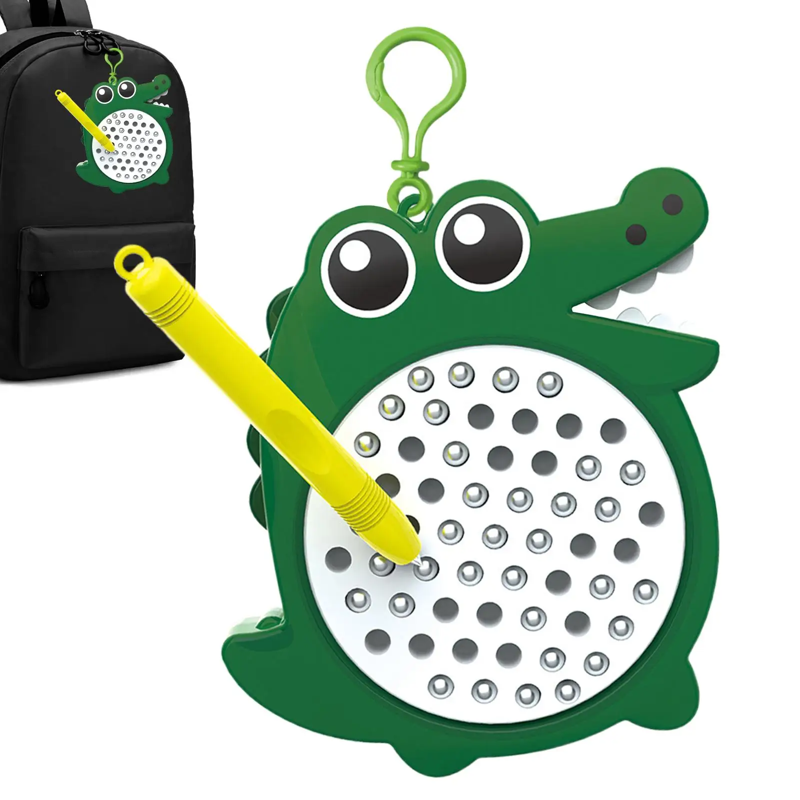 마그네틱 드로잉 보드 휴대용 여행 보드 마그네틱 장난감 휴대용 교육 대화 형 ..