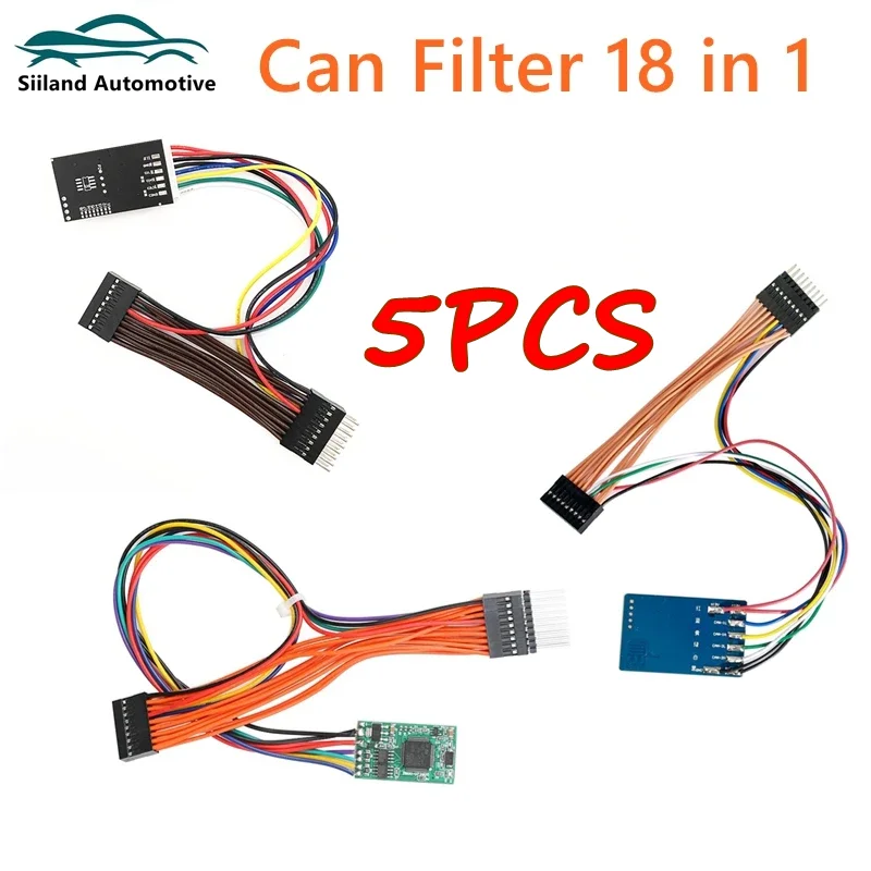 

5PCS Latest MB CAN Filter 18 In 1 CAN Filter for W222/W205/W447/204/W212/E(W207)/W246 for Benz/BMW Universal Filter Cluster Cali