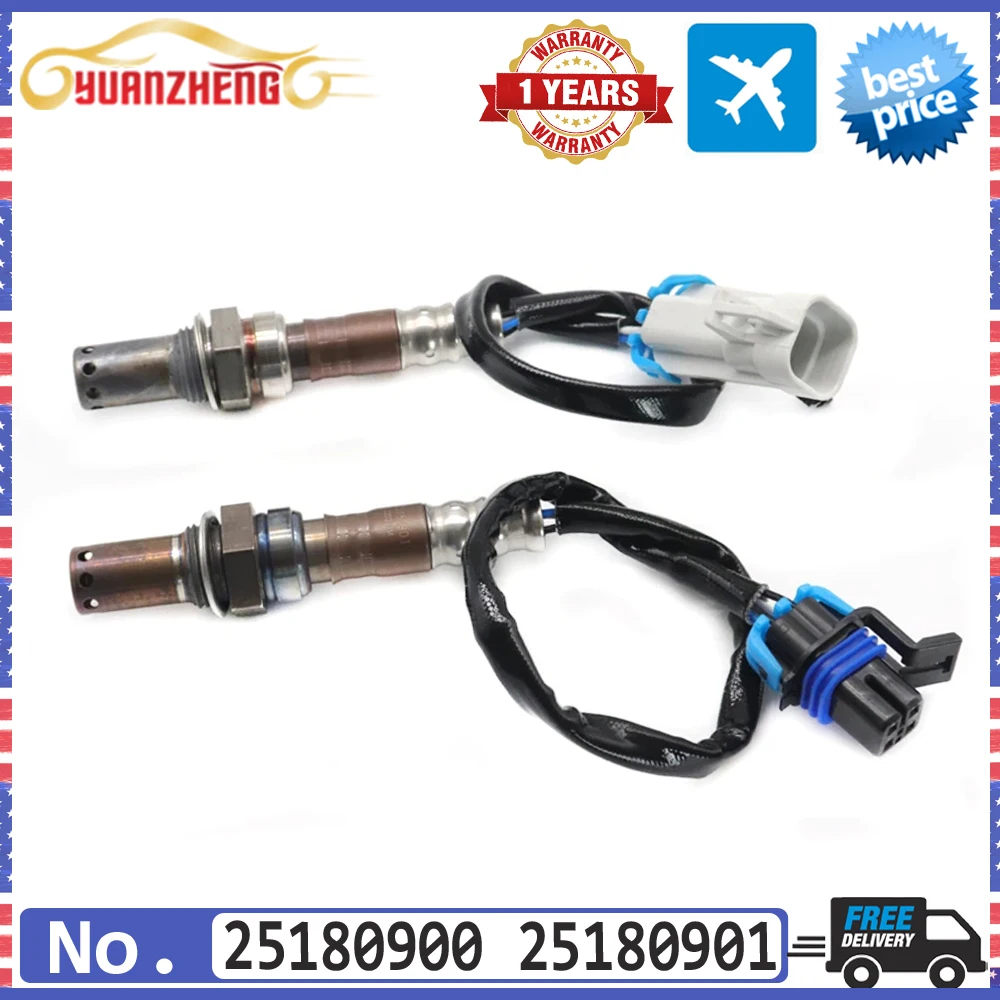 

NEW 25180900 25180901 Upstream Downstream Air Fuel Ratio Lambda O2 Oxygen Sensor for Chevrolet Spark 1.2L 2013 2014 2015