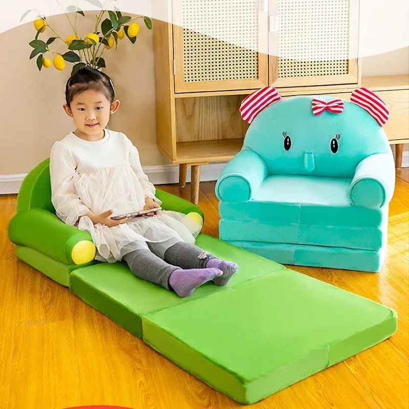 Baby Sofa Chair Foldable Couch For Kids Kids Couch Chair Cartoon