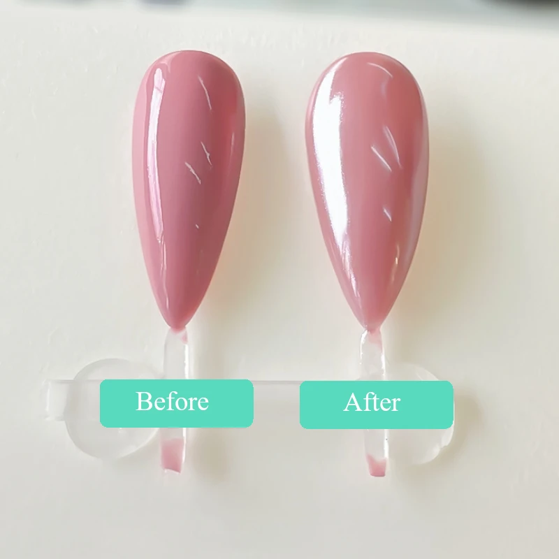BOKO Glossy Clear Mirror Effect Aurora Pigment White Chrome Glitter Powder Rubbing Dust Manicure 0.3g/0.5g/1g