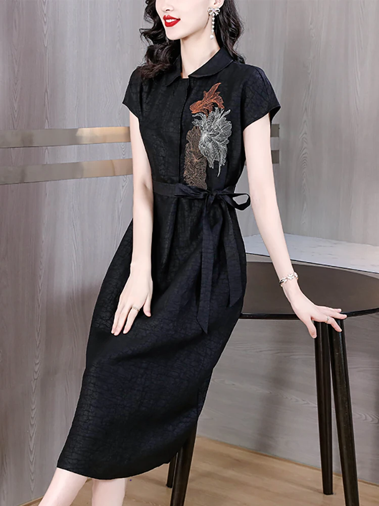 chinese dress ladies Ivory Lady Hepburn Dress – remulia