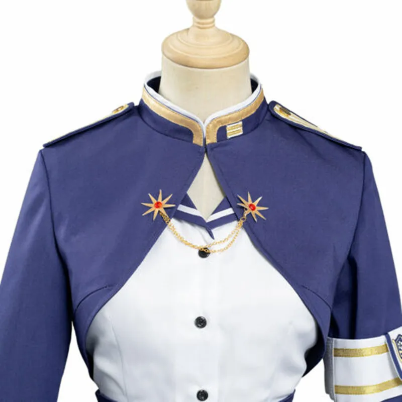 Anime 86 Eighty Six Vladilena Milize Cosplay Costume Lena Dress Blue  Uniform Hat Wig Halloween Party Outfits Girls Women - AliExpress