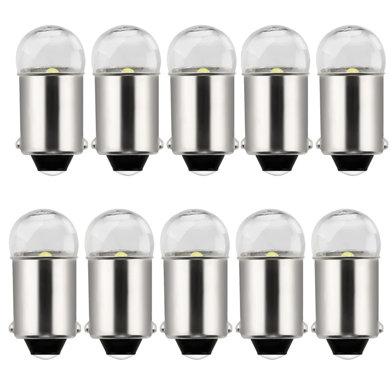

10 шт., светодиодные лампы T11 Ba9s 3030 1smd T4w для салона автомобиля